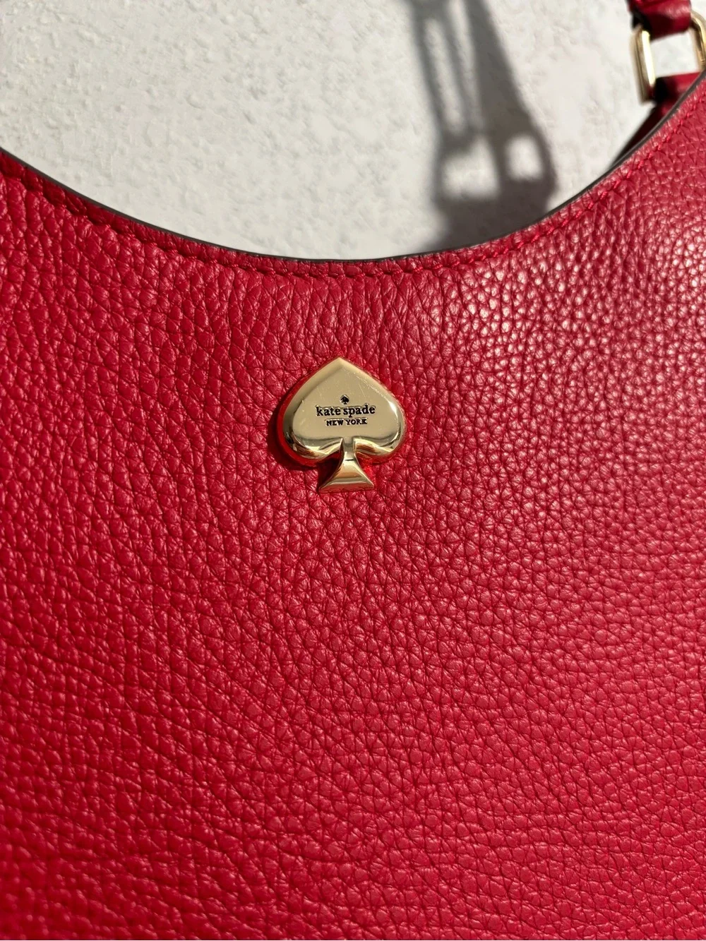 Kate Spade Large Kayla Triple Compartment Shoulder Bag in Cherry NWOT